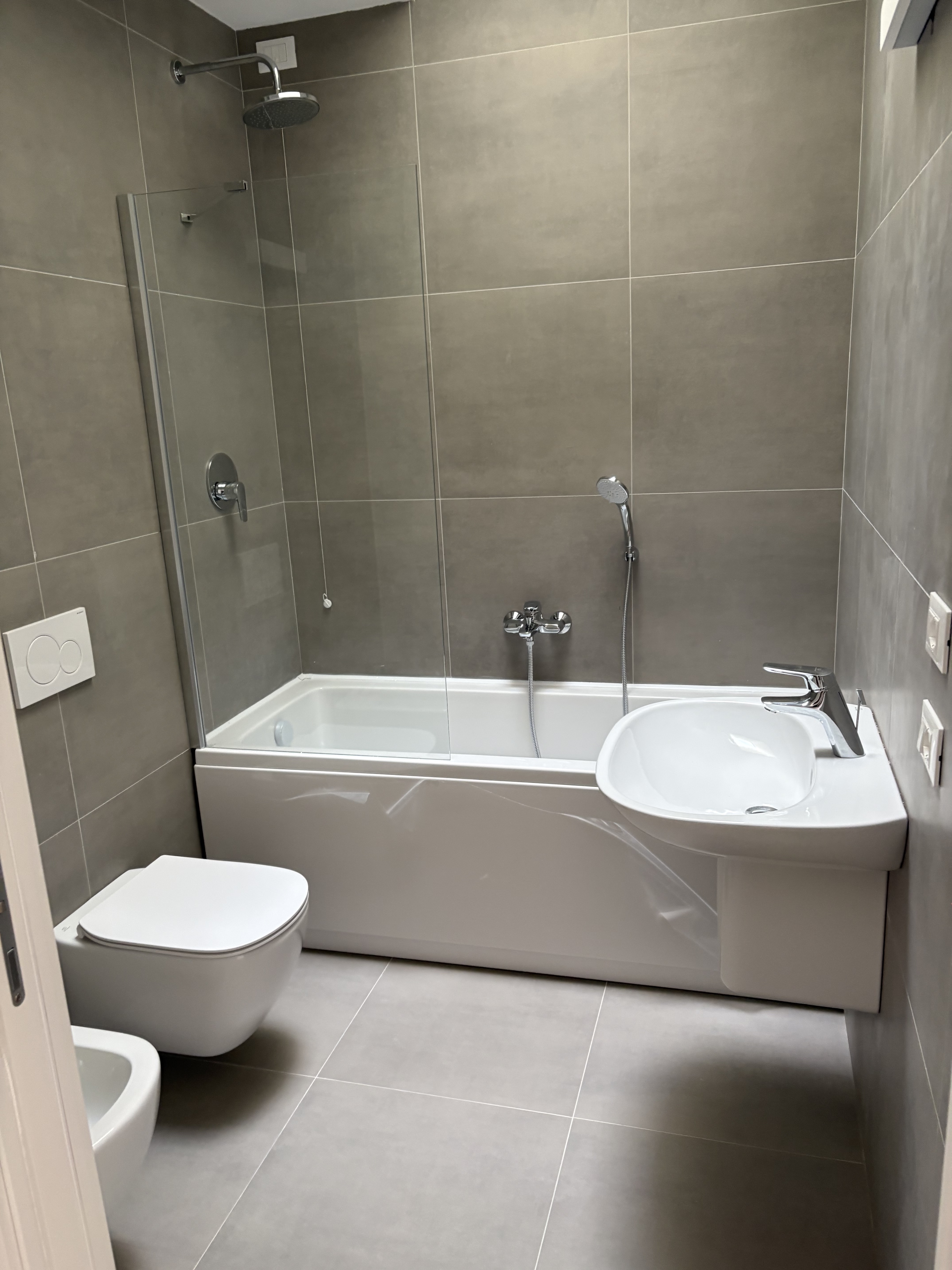 Bagno con vasca